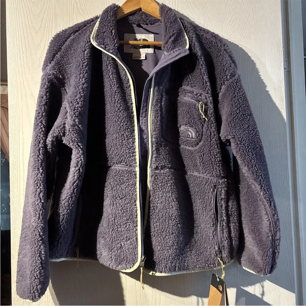 The North Face Teddy Jacket Plush Fleece High Collar